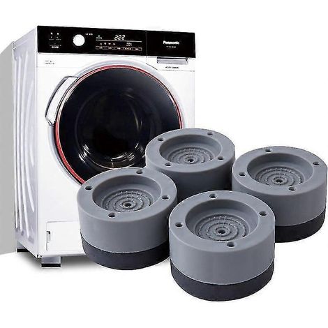Patins antidérapants en caoutchouc pour machine à laver, support anti-vibrations, 3,5 cm (1/5)
