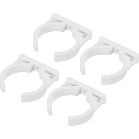 Lot de 4 pinces pour filtre à eau sourcing map, double fixation purificateur d'eau, 46 x 57 mm,
