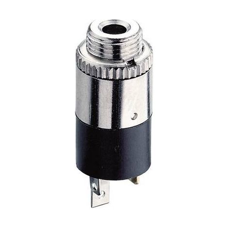 Jack 2.5 mm embase femelle, verticale Lumberg KLB 13 Nombre de pôles: 3 stéréo noir 1 pc(s) (1/2)