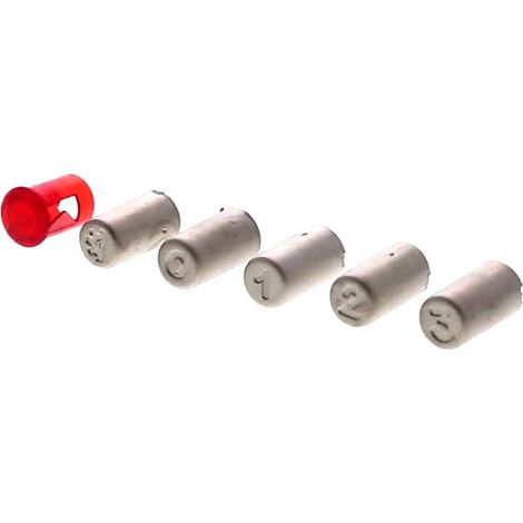 AIRLUX, BOUTON Hotte KIT DE 5+CACHE VOYANT (1/2)