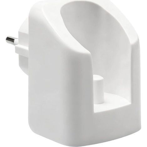 Chargeur Mural sans Fil pour Brosse à Dents Électrique Orl-B BRAU, Compatible avec Modèles Genius X, Vitality, Pro, iO3, iO4, iO5, iO6, Prise EU, Chargeur Blanc, Station de Charge Pratique (1/5)
