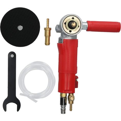 Meuleuse Pneumatique à Eau 4 Pouces avec Réglage 3 Vitesses 4300 tr/min (1/5)