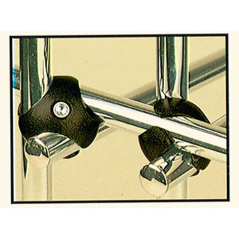 GIUNTO P/TUBO VERNICIATO NERO SX FIG. 2  Q.TA 10