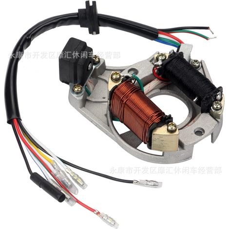 Off-road motorcycle/ATV/beach buggy accessories 50-110CC electric start DY100 coil magneto stator (1/5)