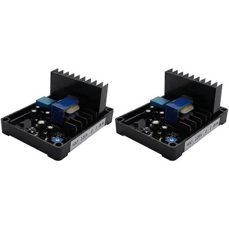 Accessoires pour groupe électrogène (2 pièces) : régulateur de tension GB160 AVR, générateur à balais (1/5)