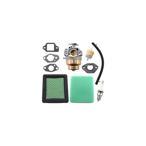 Carburateur avec joint d'étanchéité Kit de filtre à air pour Honda GCV135 GCV160 GC135 GC160 Moteur HRB216 HRR216 HRS216 HRT216 HRZ216 Remplace 16100-Z0L-023 H359