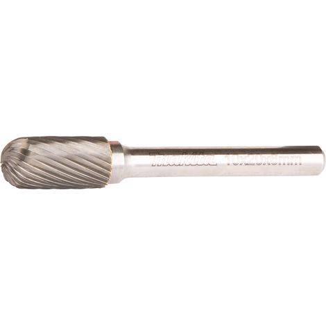 Makita Hartmetall Frässtift Walzenrund Einfachverzahnung LxØ 20x10 mm max. 33.000 U/min B-52744 (1/4)