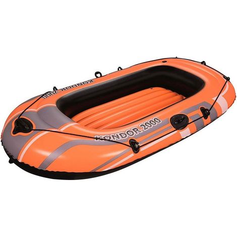 TRADE SHOP - Canotto Gommone Kondor 2000 188x98cm Hydro-force 2 Persone Max 120kg Lago 61100 - (1/5)