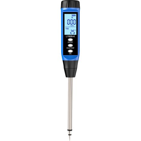 Analizzatore multifunzionale di nutrienti del suolo, tester di fertilità e analizzatore di temperatura del potassio per giardini e frutteti. (1/5)