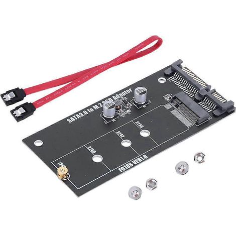 M.2 SATA SSD Konverter-Adapterkarte 22-Pin SATA3.0 auf M.2 SSD auf 6G Konvertierung