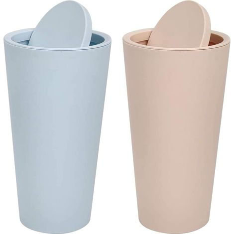 Pièces Poubelle Auto Voiture, Mini Poubelle de Voiture, Poubelle de Véhicule Etanche en Plastique, Poubelle de Véhicule, Convient à l'Intérieur de Voiture, Bureau, Maison (1/5)