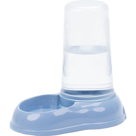 Ferplast AZIMUT Dispenser di crocchette o acqua in vari colori e misure. Variante 1500 - Misure: 16.5 x 25 x h 24.5 cm - 1.5 L - Blu