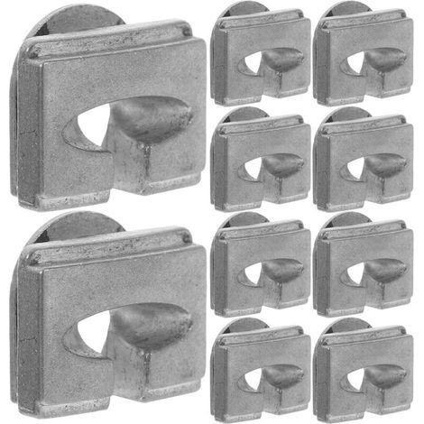 Lot de 10 Œillets de Fil de Coupe-bordures en Alliage D'aluminium, Accessoires de Rechange Universels pour Tête de Coupe de Tondeuse à Gazon, Trou de Guidage Précis (1/5)