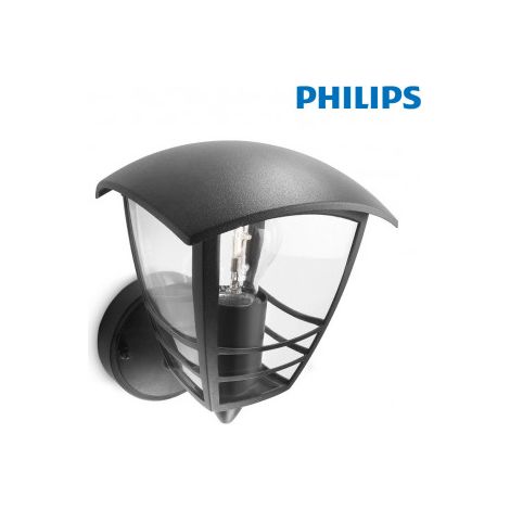 Aplique PHILIPS farol Creek negro