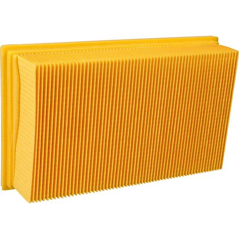 vhbw 1x Flachfaltenfilter kompatibel mit Flex S-36, S36, S-47, S47 Nass- und Trockensauger, Staubsauger - Filterelement