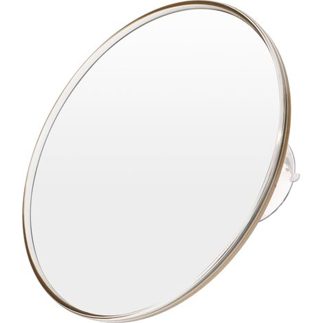 Miroir cosmétique grossissant x 30 avec ventouse - Rond - Portable - 15,2 cm - Pour salle de bain et accessoires de salon de manucure (1/5)