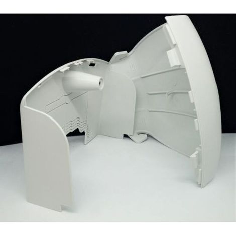 Échelles de jardin pour piscines gonflables en métal – Modèle TPL + TP, finition élégante, protection des bords, couleur blanc (1/2)