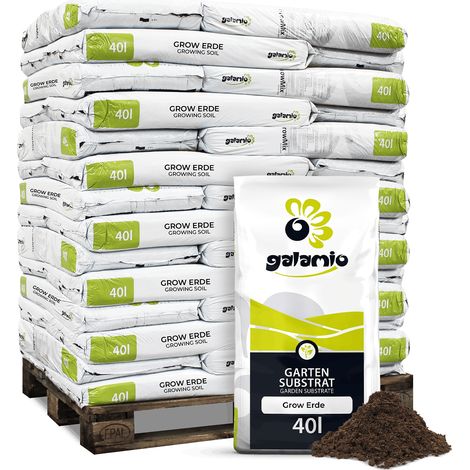 Galamio Grow Erde 40l x 42 Sack 1680l 42er