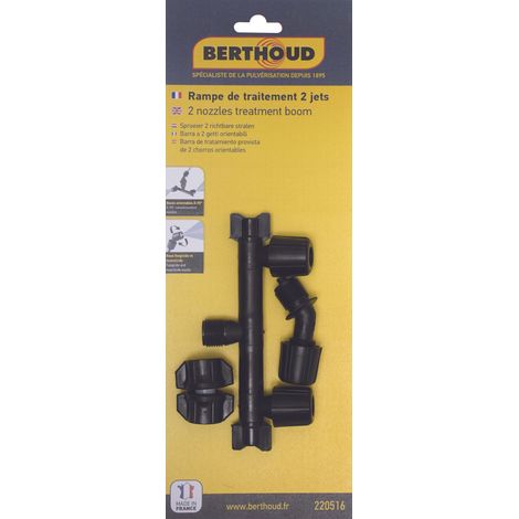 Rampe traitement 2 jets orientables - BERTHOUD - Garantie 2 ans