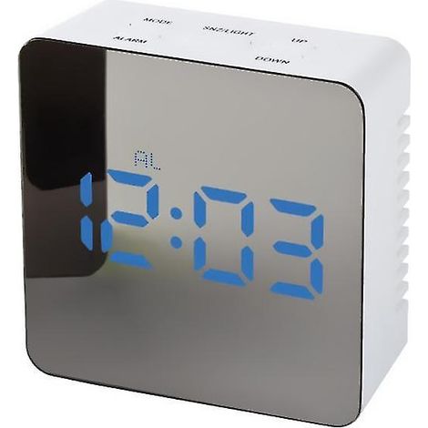 1 horloge miroir de température