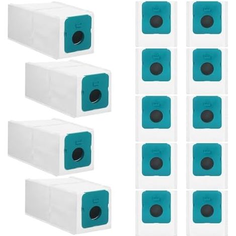 14 Sacs à Poussière pour Samsung Bespoke Jet VCA-ADB95 Clean Station, Aspirateur à Main Sans fil Bespoke Jet Pro Clean Station, filtre à Poussière Multicouche Haute Capacité (1/5)