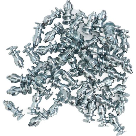 50 clous de pneu antidérapants universels pour voiture, moto, camion, chariot élévateur et véhicule tout-terrain (1/5)