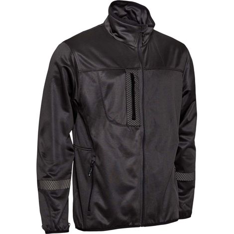 ELKA Working Extreme Softshellj. Zip-In 150015010 Schwarz Gr. L (1/4)