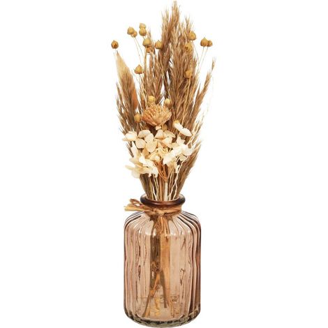 Composizione di fiori secchi wisa, altezza 26 cm - Atmosphera créateur d'intérieur (1/5)
