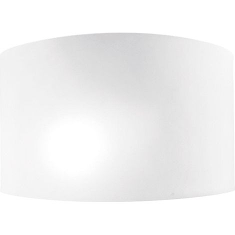 Applique Curtis Rossini Group Lampada da Parete 16cm in Vetro Bianco Satinato e Struttura in Metallo Attacco E27 IP20 - A.3342-15