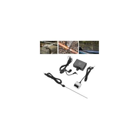 Monitor per perdite nelle tubature dell'acqua, rilevatore di perdite nelle tubature sotterranee, intensificatore di suono ad alta resistenza, tester avanzato per perdite d'acqua, strumento di rilevame (1/4)
