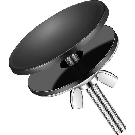 Cache-trou d'évier de cuisine de 5 cm (2 pouces) en acier inoxydable. (1/5)