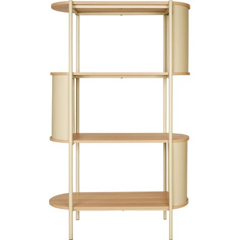 Etagère en bois et métal H133,5cm - Beige - Paco (1/5)