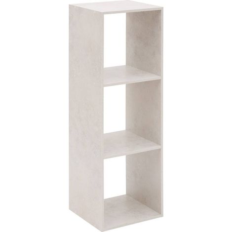 Étagère mix'n modul 3 cases rectangulaire 32x34,5cm beige - 5five (1/3)