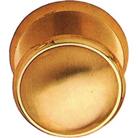 BL POMOLO OTTONE D 70 MM SATINATO