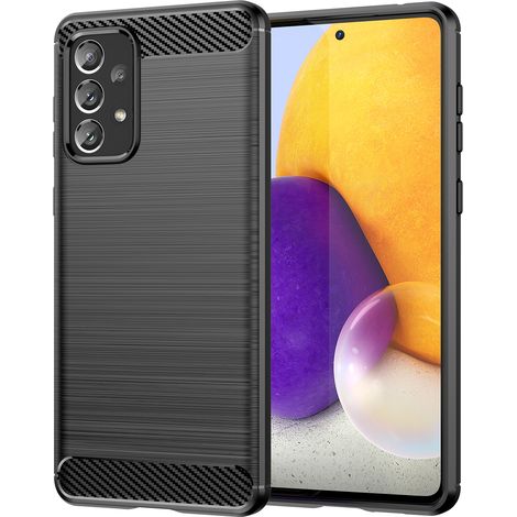 Étui souple pour Samsung Galaxy A73 Carbon Case - noir (1/5)