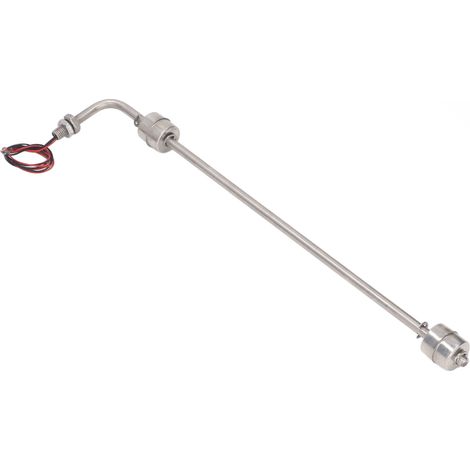 Schwimmerschalter für Wasser, Flüssigkeitsstandsensor aus Edelstahl, Zweipunkt, AC/DC 0-110 V, 400 mm (15,7 Zoll) (1/5)