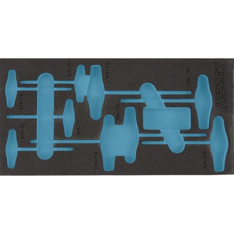 HAZET 2K-Weichschaum-Einlage 163-182L (1/3)