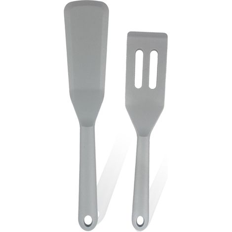 Spatule fine monobloc en silicone, spatule à œufs, spatule à long manche, spatule à crêpes, spatule de cuisson résistante à la chaleur, spatule à pancakes antiadhésive (1/5)