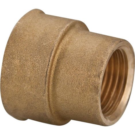 Effebi Reduziermuffe, 1/2" x 3/8" IGxIG, 10 bar, 80 Grad C, Messing