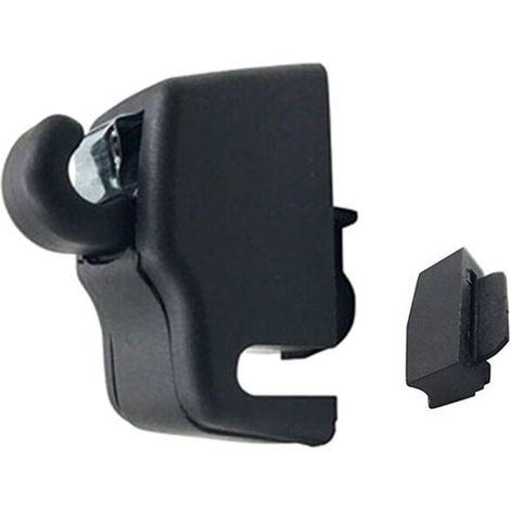 Adatto per il montaggio di due clip di supporto per alette parasole, compatibile con le alette parasole di Cayenne e Q7, modello 4L0859561, nero.