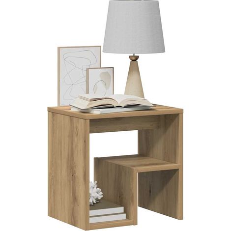 Bedside Cabinets 2 pcs Artisan Oak 40x30x40 cm Engineered Wood vidaXL