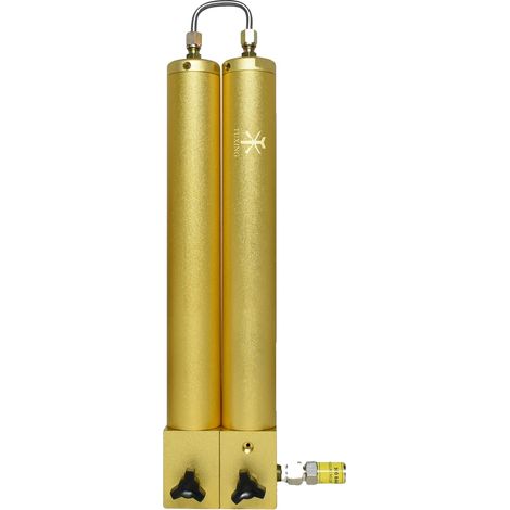 Filtro dell'aria, filtrazione a due stadi, sistema di purificazione efficiente, valvola di sicurezza da 408 mm. (1/2)