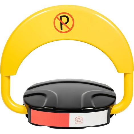 Antivol de stationnement avec télécommande et alarme, blocage de stationnement en acier jusqu'à 2 tonnes, barre de parking télécommandée IP67 avec bras anti-collision, pour parking extérieur (1/5)