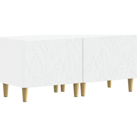 Mueble de TV Blanco Madera de ingeniería vidaXL (1/5)