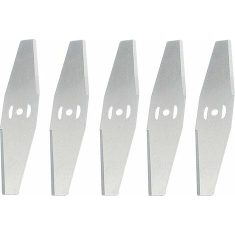 Coupe Bordure Lame De Rechange, pour Coupe Bordure sans Fil Garniture De Jardin,Metal Blade,,argent,5 pièces (1/5)