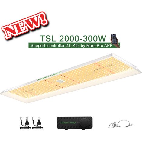 Upgrade Mars Hydro TSL 2000 pflanzenlampe Zimmerpflanzen LED Grow Lampe Dimmable for 120x60x180cm Growbox für 1-3 Pflanzen (1/5)