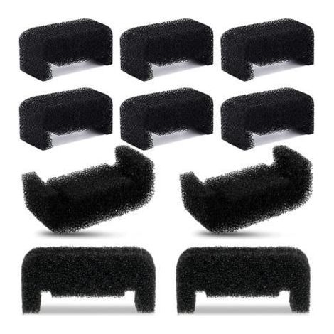 10 Pièces Filtre Fontaine à Eau pour Chat, Filtres en éPonge pour Fontaine à Chat Filtre en Mousse De Remplacement Filtre pour Chat (1/4)