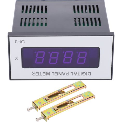 Multimètre numérique BERM 3 1/2 bits pour mesure de tension et courant, DC20V-220V, instrument de mesure digital (1/5)