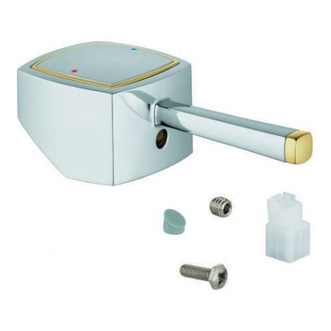 Levier GROHE 46833 chromé/gold (1/3)