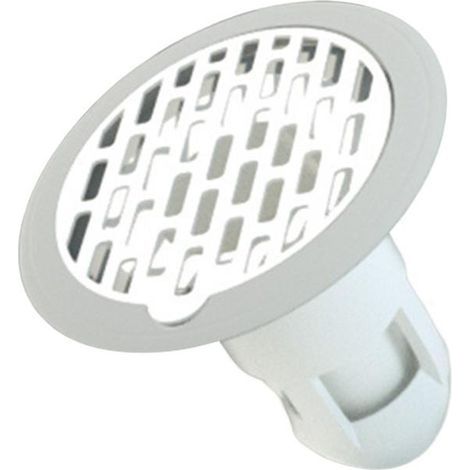 Bon de sol de douche 360° antiodor avec clapet anti-retour, noyau d'évacuation unidirectionnel, étanche aux insectes et aux odeurs pour canalisations. (1/5)